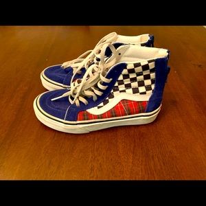 Boys vans old skool high top sneakers